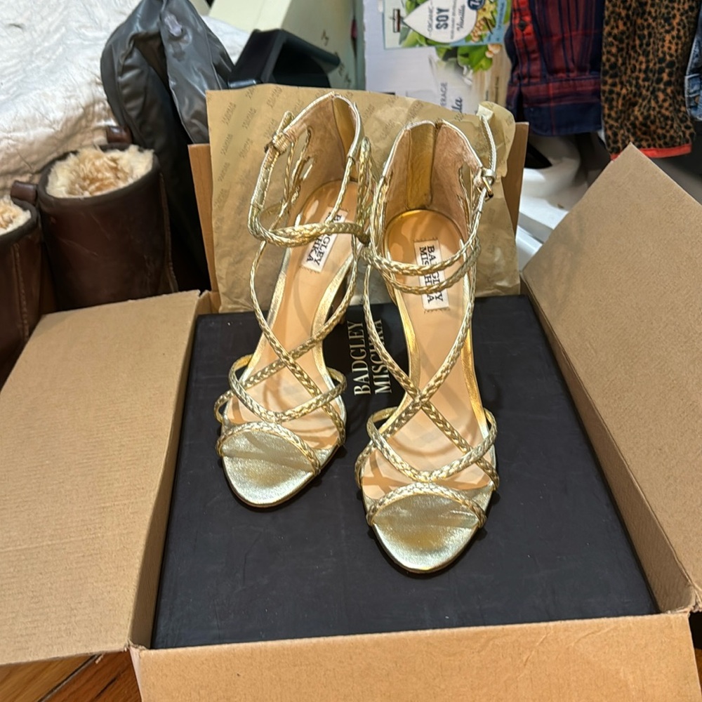 Bagley Mischka high heel sandals